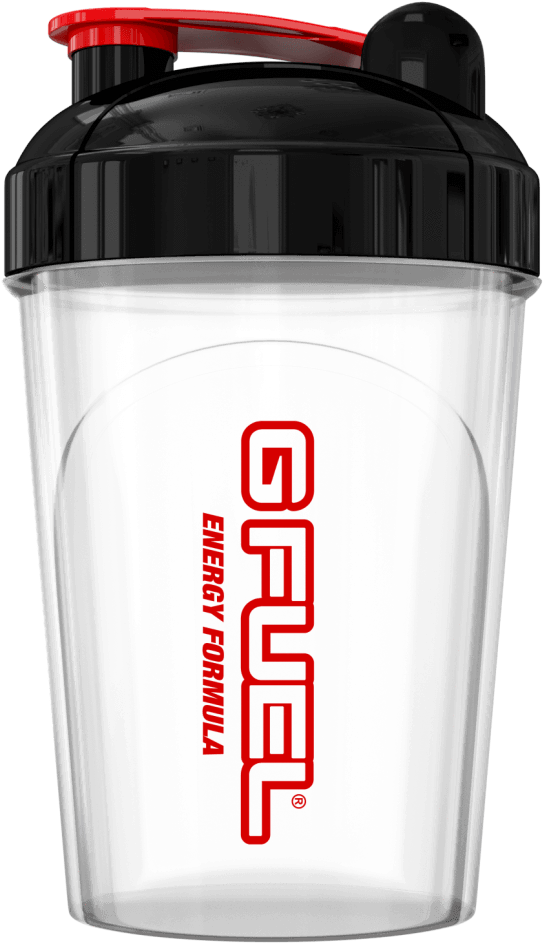 G Fuel Shaker Bottle Red Logo PNG Image