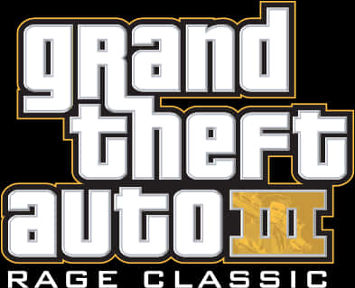 G T A I I I Classic Logo PNG Image