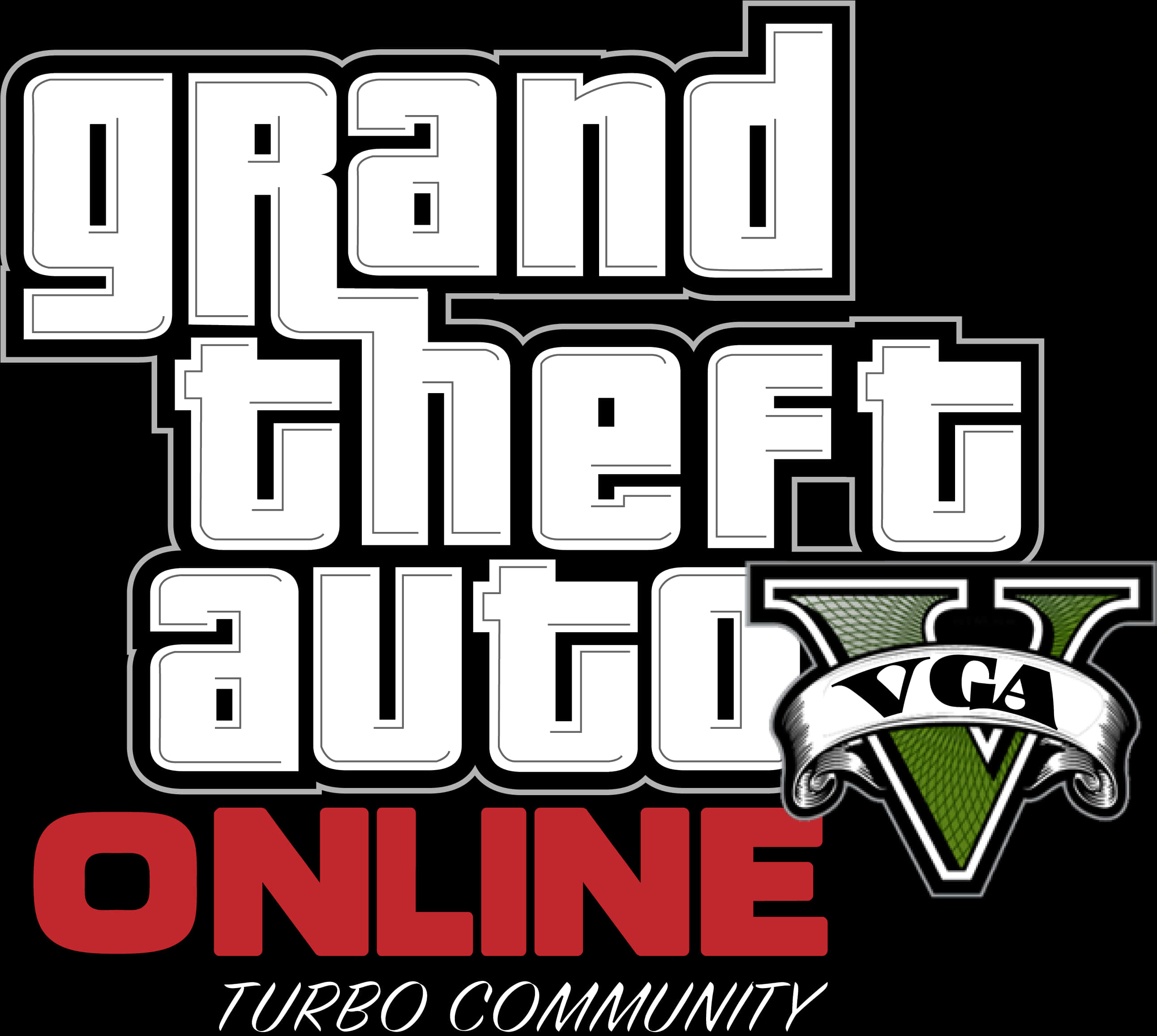 G T A Online Turbo Community Logo PNG Image