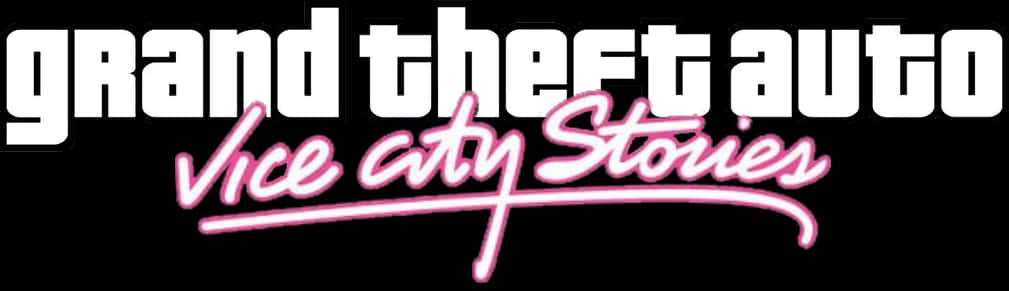 G T A Vice City Stories Logo PNG Image