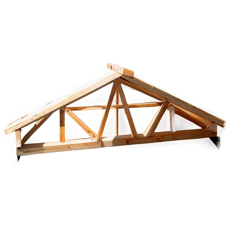 Gable Roof Truss Png 5 PNG Image