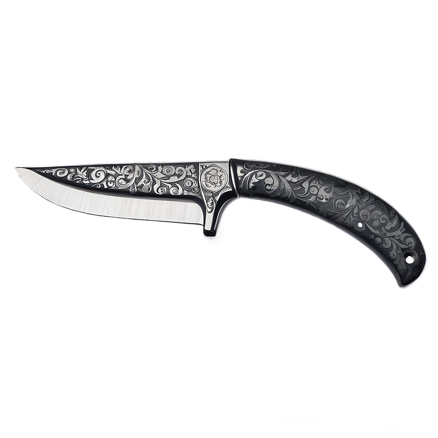 Gacha Knife With Engravings Png 06272024 PNG Image