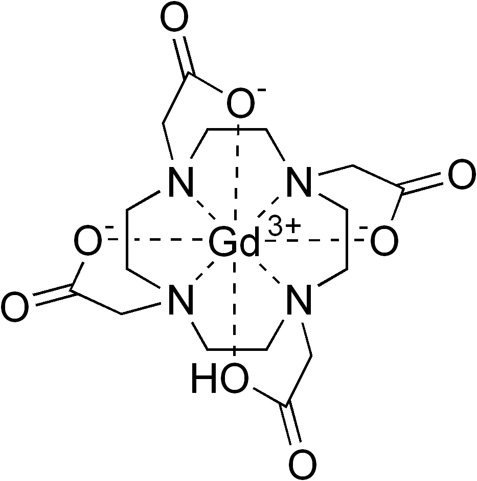 Gadolinium Complex Structure PNG Image