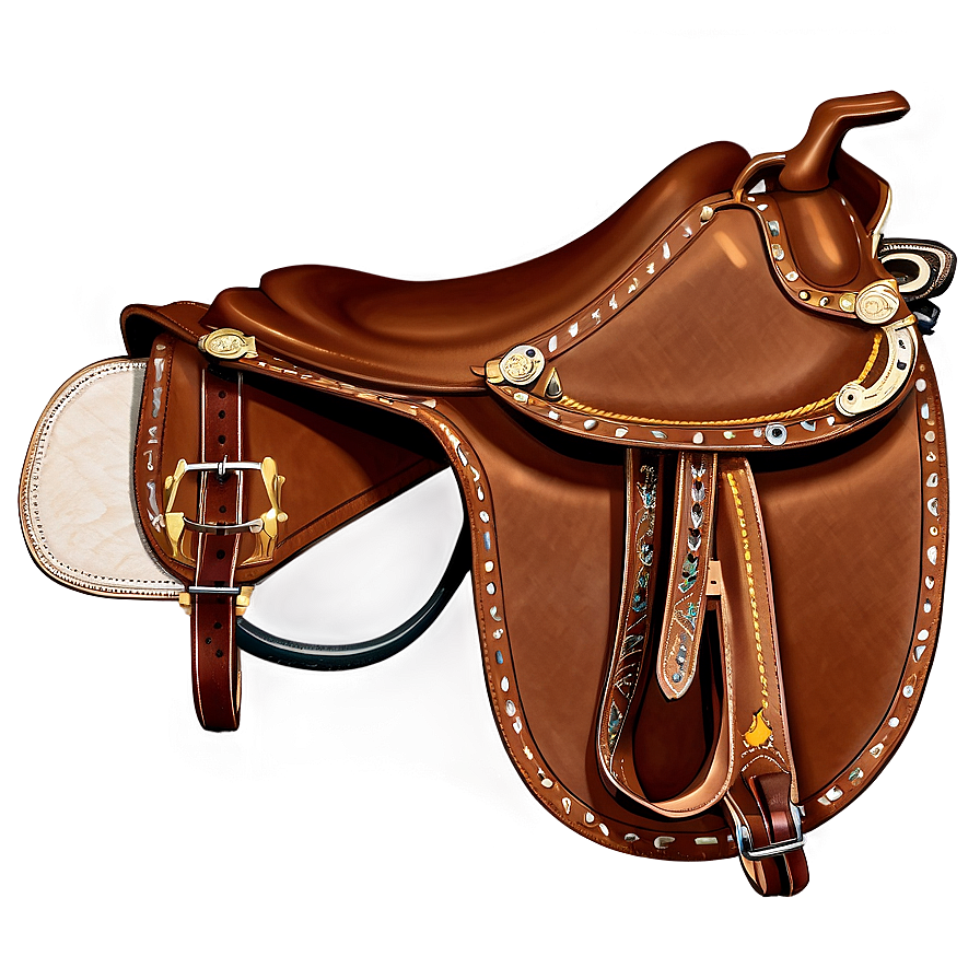 Gaited Horse Saddle Png Liw PNG Image