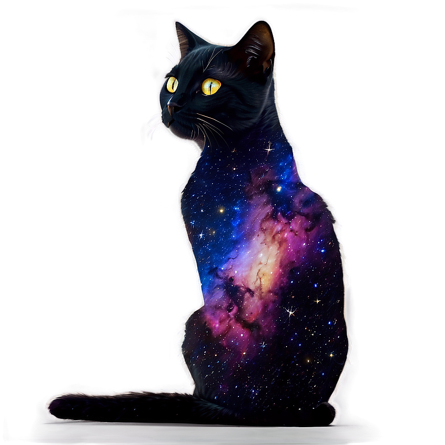 Galaxy Cat Png 06242024 PNG Image