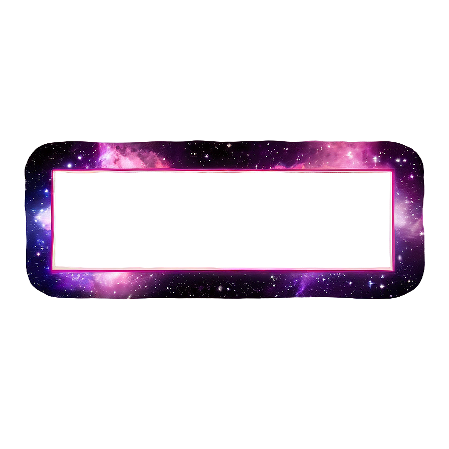 Galaxy Cute Frame Png 26 PNG Image