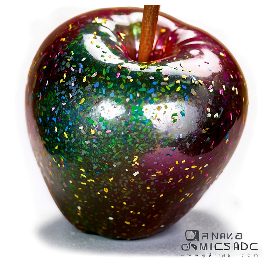 Galaxy Glitter Candy Apple Png 93 PNG Image