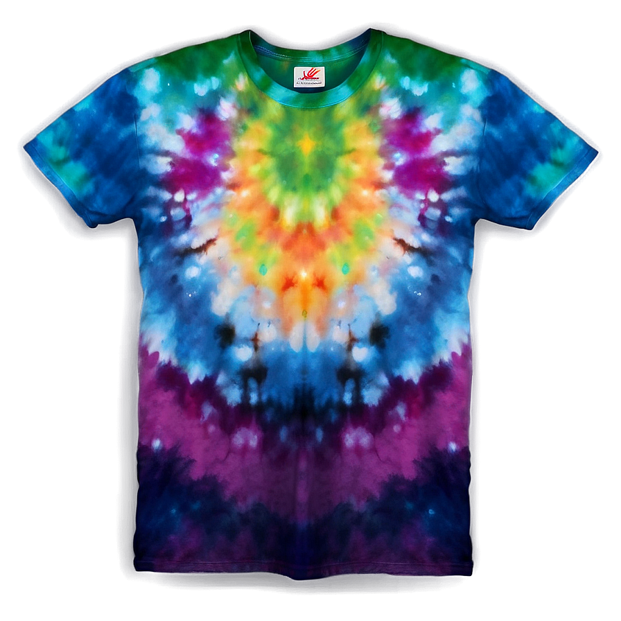 Galaxy Tie Dye T-shirt Png 06282024 PNG Image