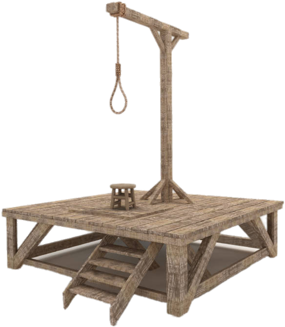 Gallowsand Noose3 D Render PNG Image