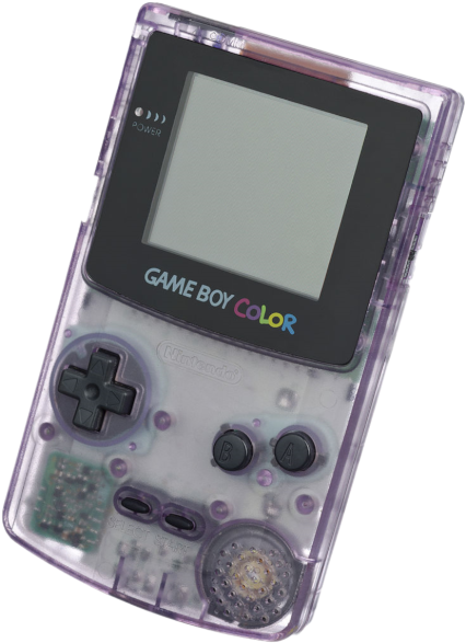 Game Boy Color Transparent Purple PNG Image