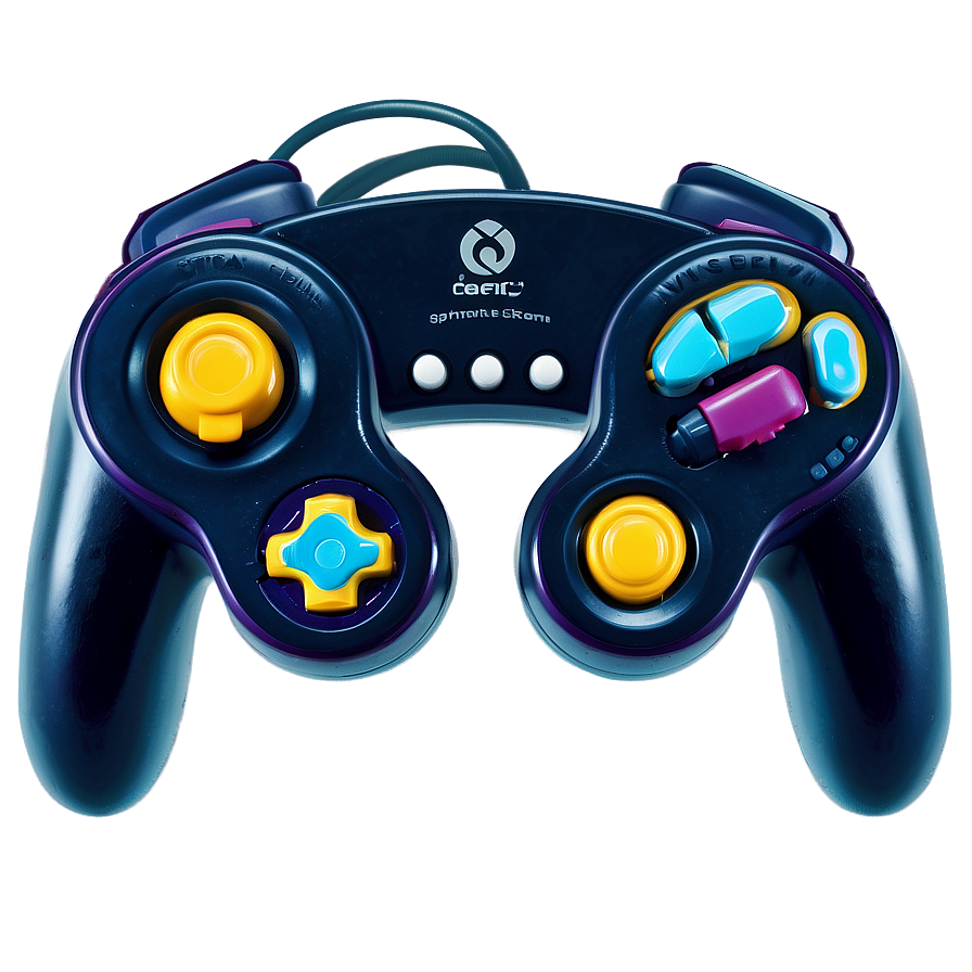 Gamecube Controller Iconic Look Png 06202024 PNG Image