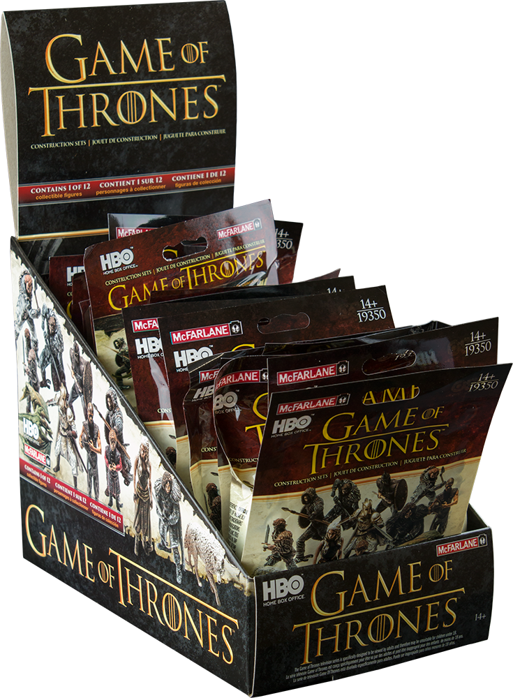 Gameof Thrones Construction Sets Display PNG Image