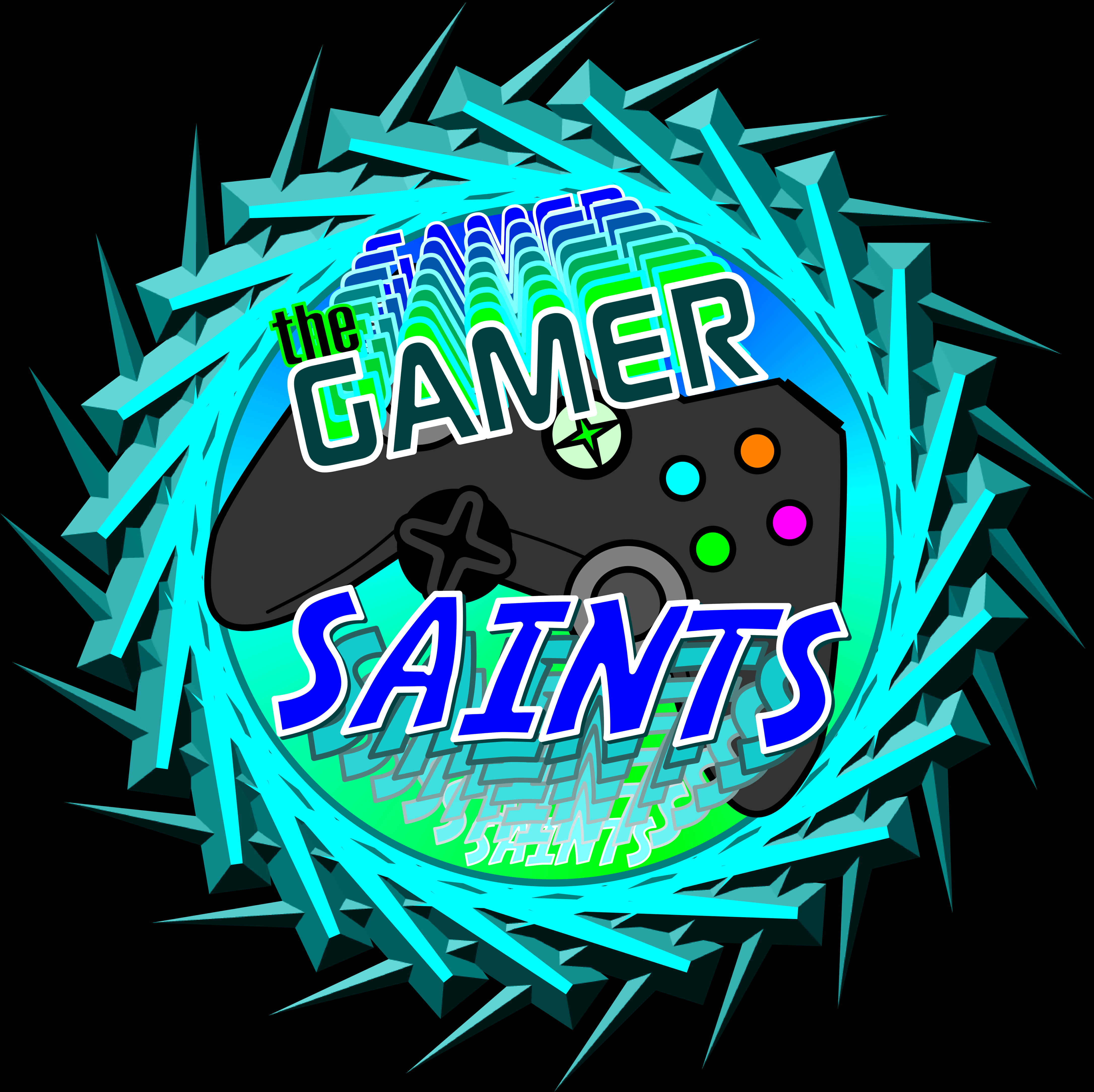 Gamer Saints Logo PNG Image