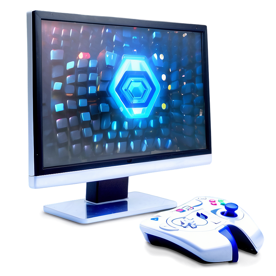 Gaming Computer Mockup Png 06282024 PNG Image