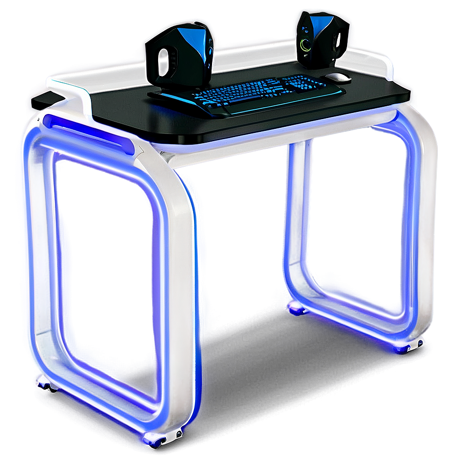 Gaming Desk With Cup Holder Png 06212024 PNG Image