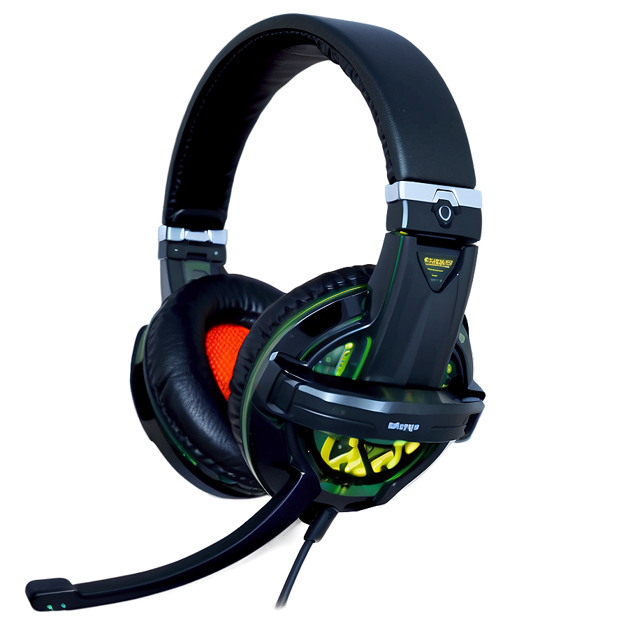 Gaming Headphones With Volume Control Png Dyj50 PNG Image