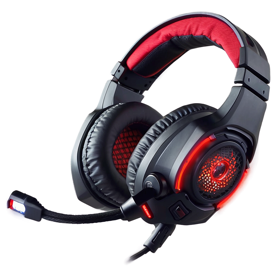 Gaming Headset With Mic Png Sec PNG Image