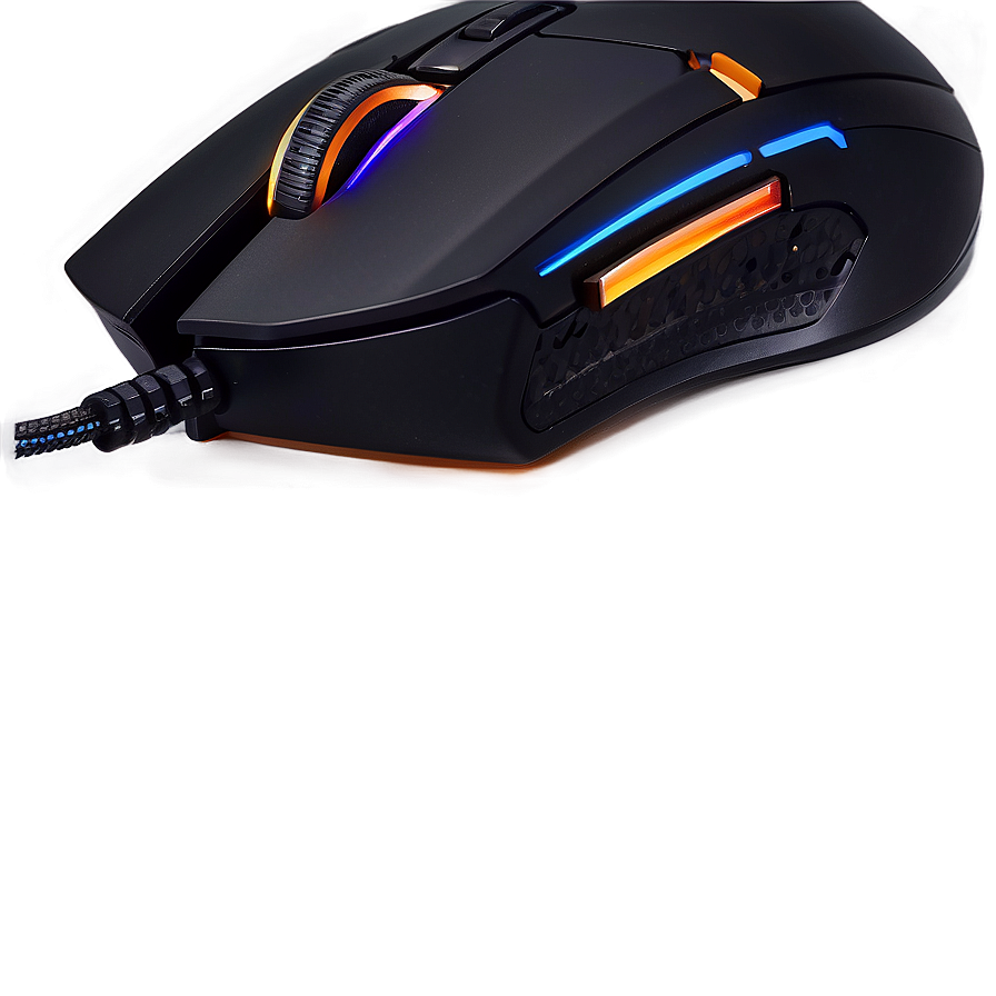 Gaming Mouse With Rgb Lighting Png Nit PNG Image