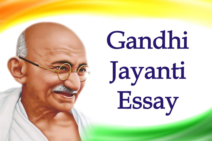 Gandhi Jayanti Essay Celebration PNG Image