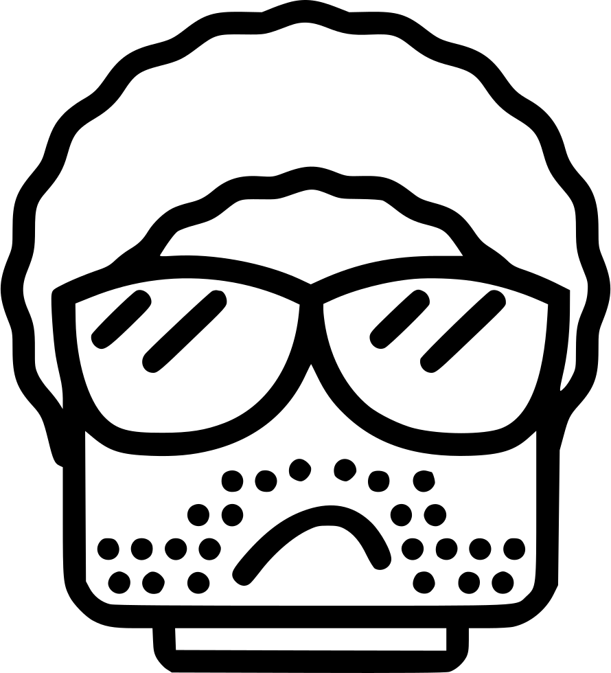 Gangsta Style Cartoon Character Icon PNG Image