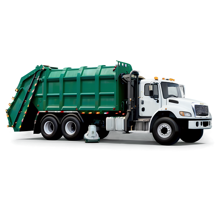 Garbage Truck With Lights Png 76 PNG Image