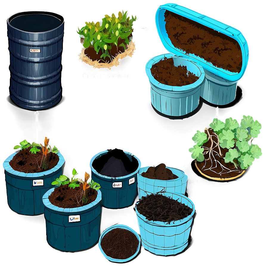 Garden Composting Methods Png Cyg PNG Image