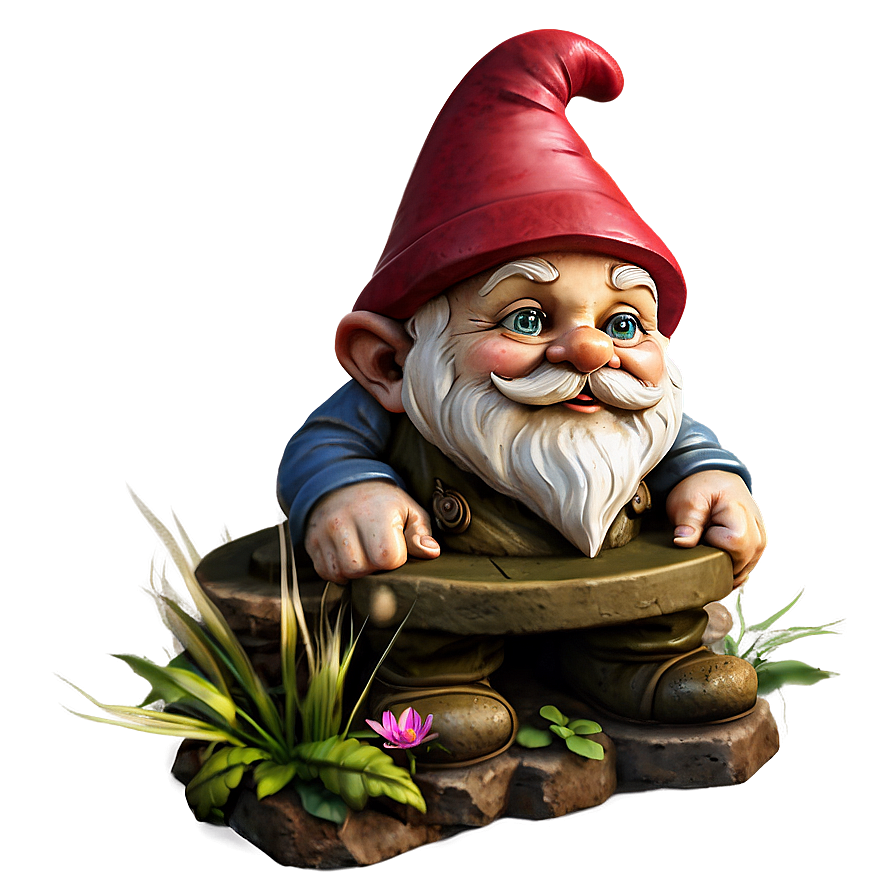 Garden Gnome Statue Png Bom79 PNG Image