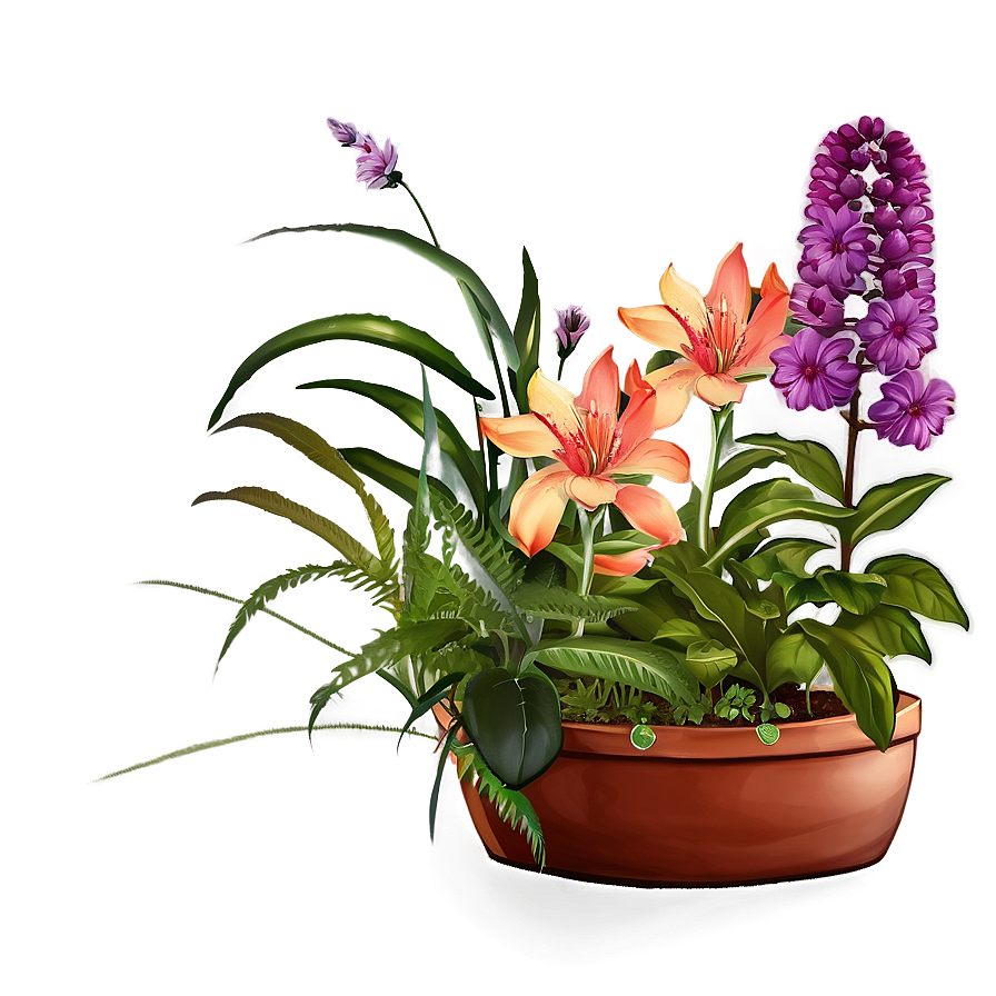 Garden Indie Flowers Png 06252024 PNG Image