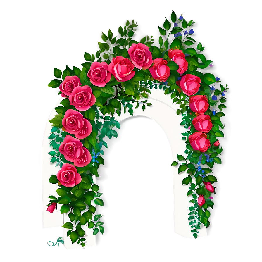 Garden Rose Arch Png 39 PNG Image