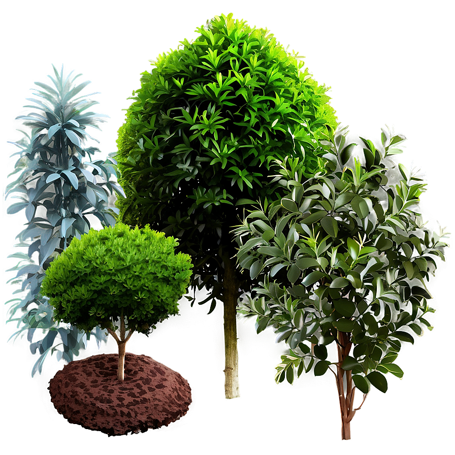 Garden Shrubs Png Bcs70 PNG Image