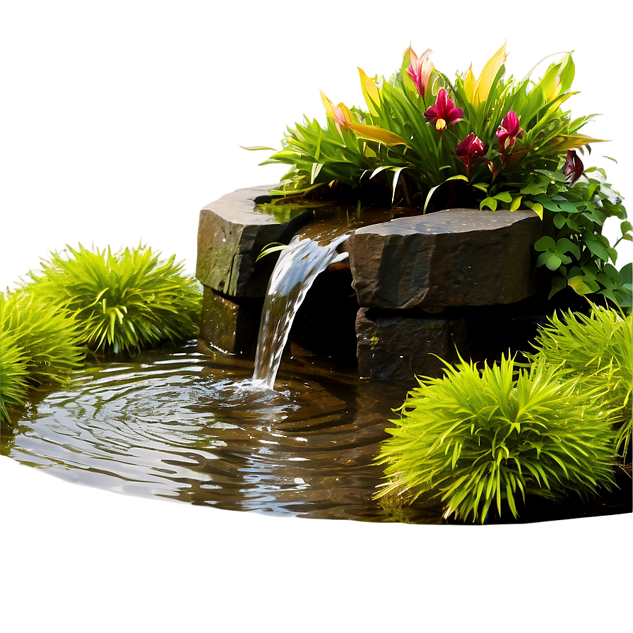 Garden Water Features Png Iku69 PNG Image