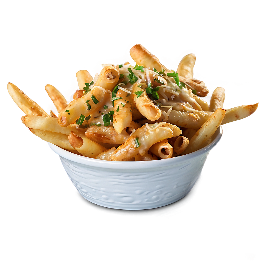 Garlic Parmesan Poutine Twist Png 06252024 PNG Image