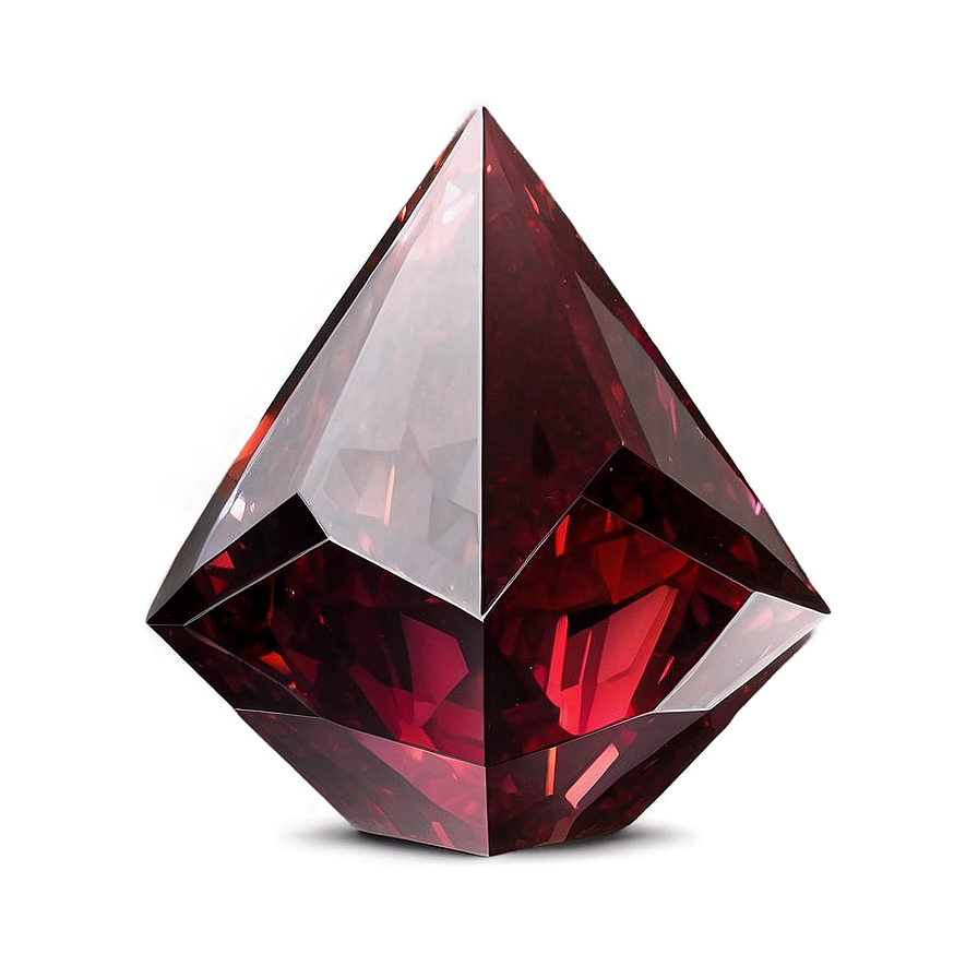 Garnet Crystal Png Xsu PNG Image