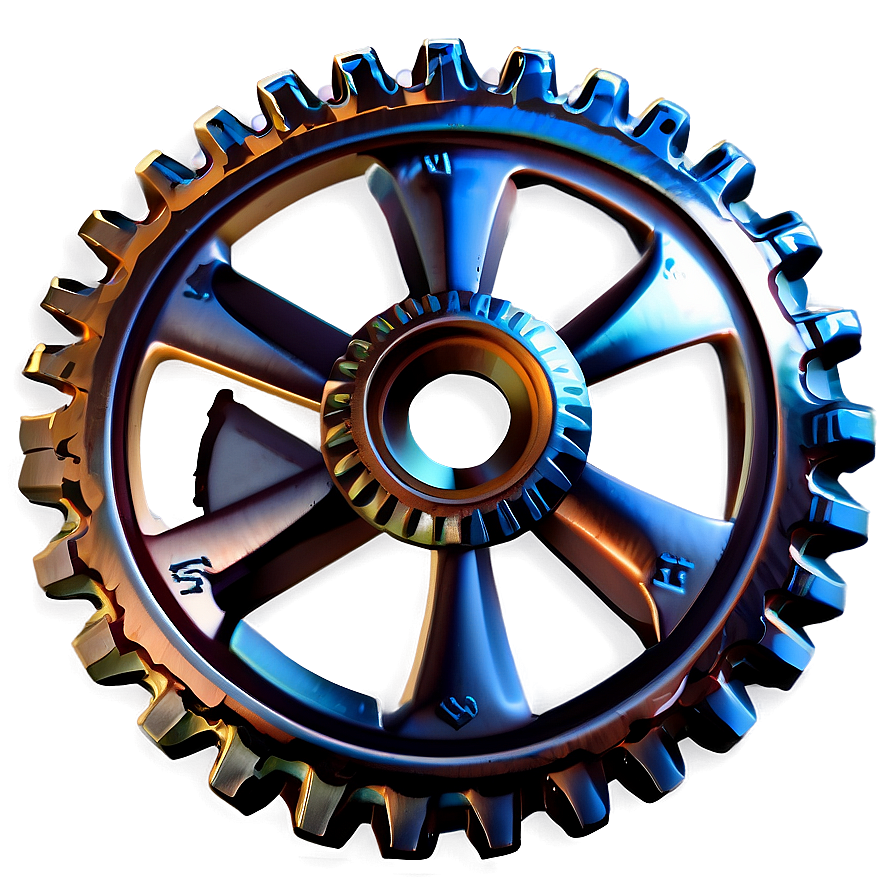 Gear Cluster Icon Png 4 PNG Image