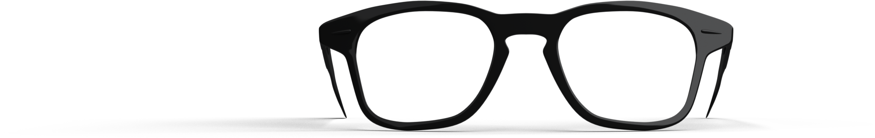 Geeky Eyeglasses Graphic PNG Image