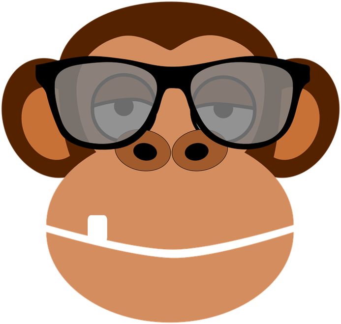 Geeky Monkey Avatar.png PNG Image