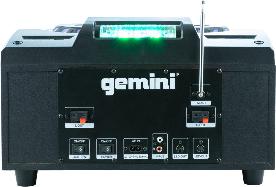 Gemini Professional Audio Equipment PNG Image