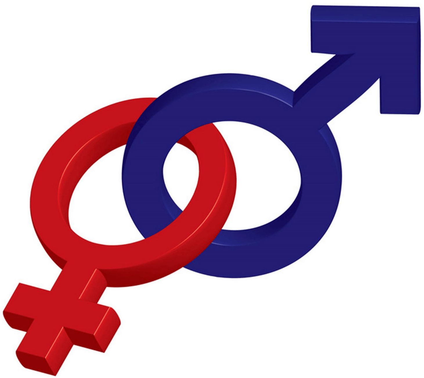 Gender Symbols Interlocked PNG Image