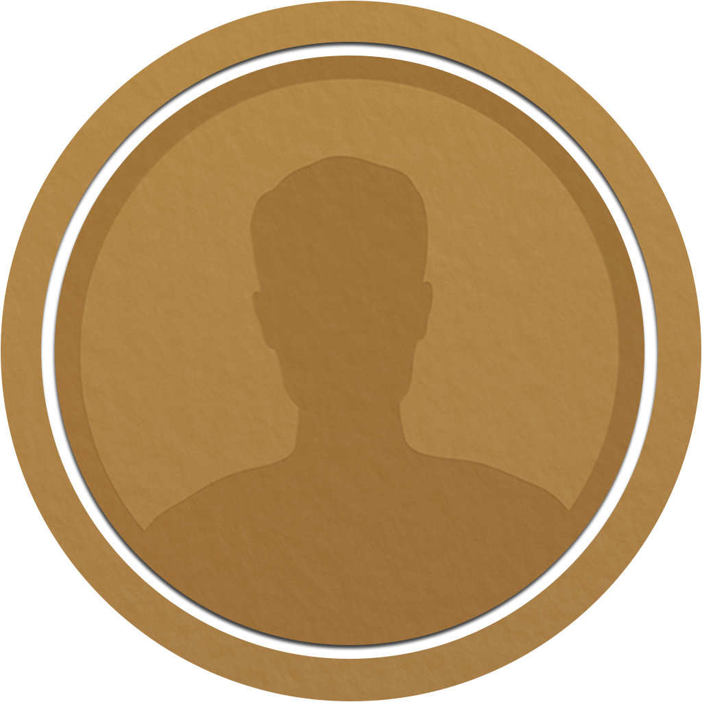 Generic Contact Profile Icon PNG Image