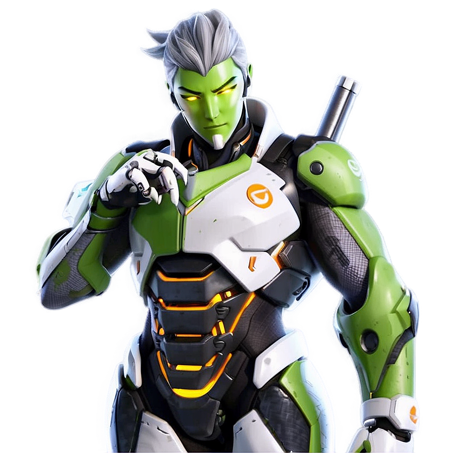 Genji Overwatch Character Png Tao PNG Image