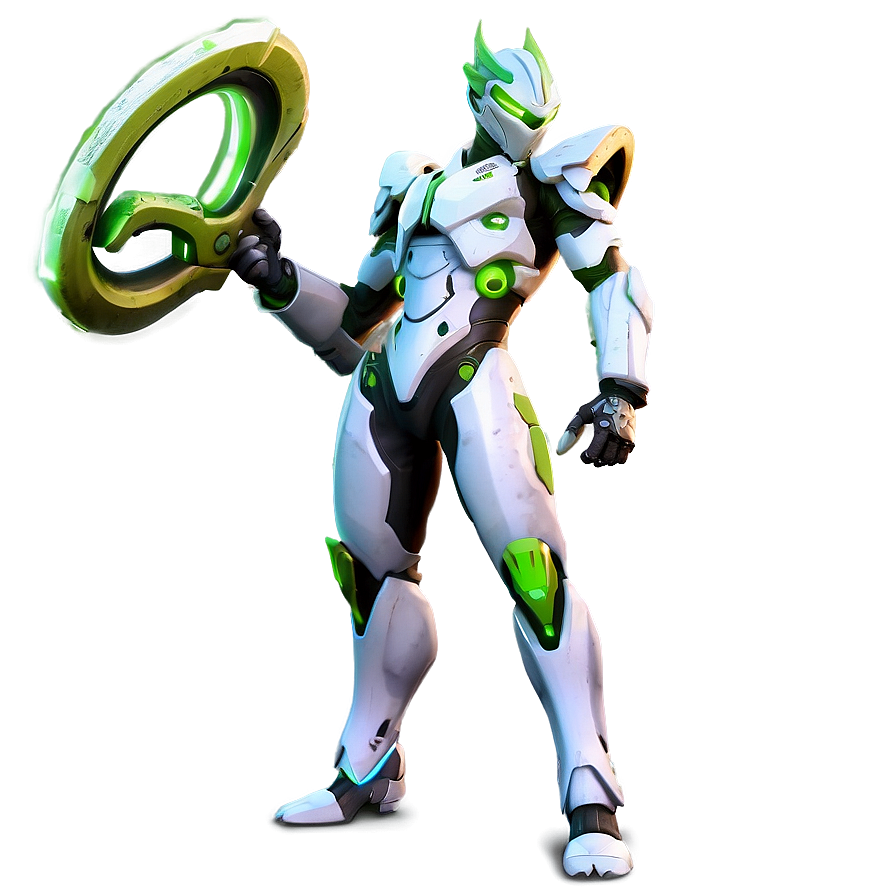 Genji Victory Pose Png Msr PNG Image