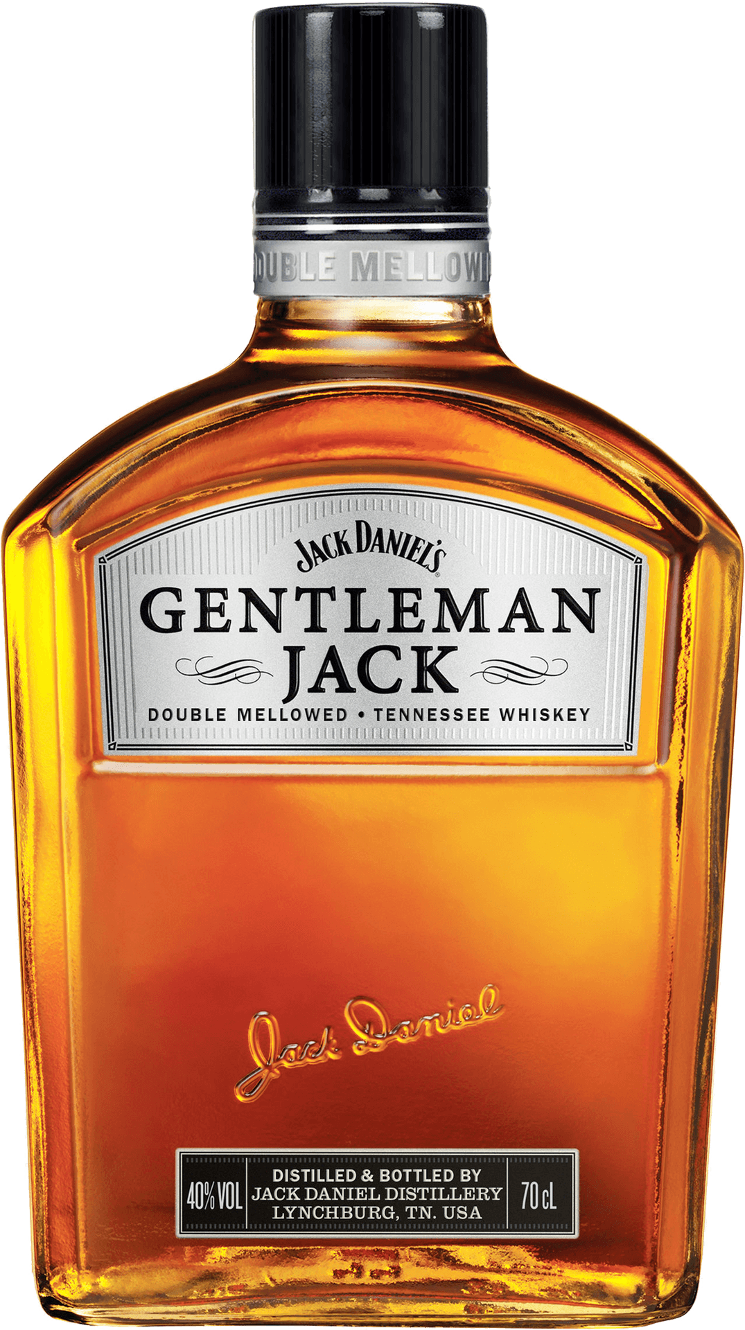 Gentleman Jack Whiskey Bottle PNG Image