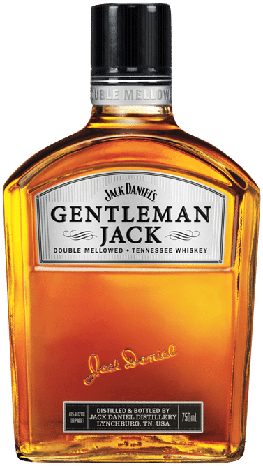 Gentleman Jack Whiskey Bottle PNG Image