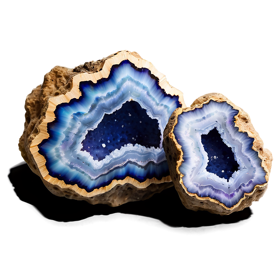 Geode Mineral Collection Png Ehr44 PNG Image