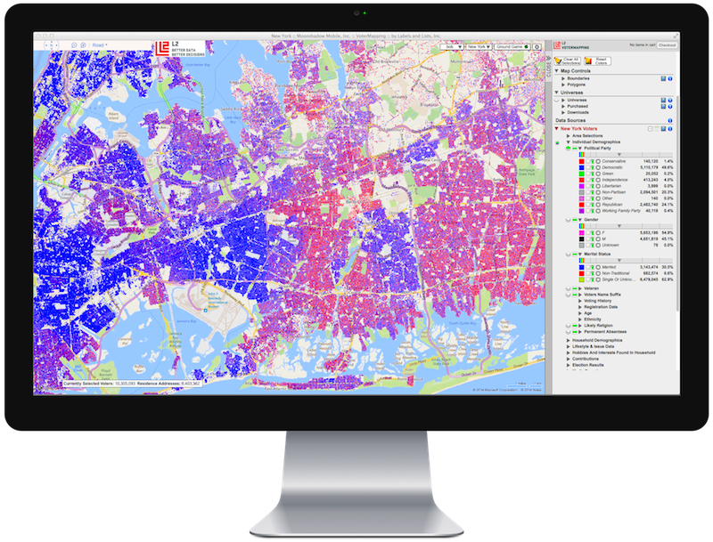 Geographic Data Analysis Monitor PNG Image