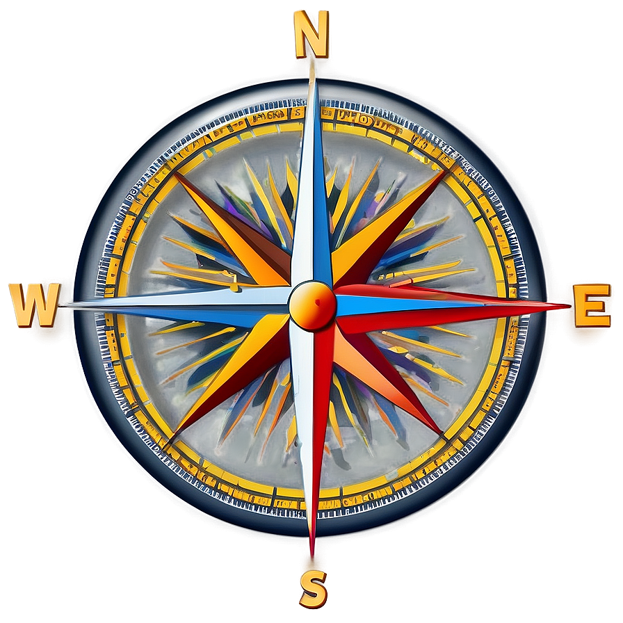 Geographical Compass Rose Figure Png Agp98 PNG Image