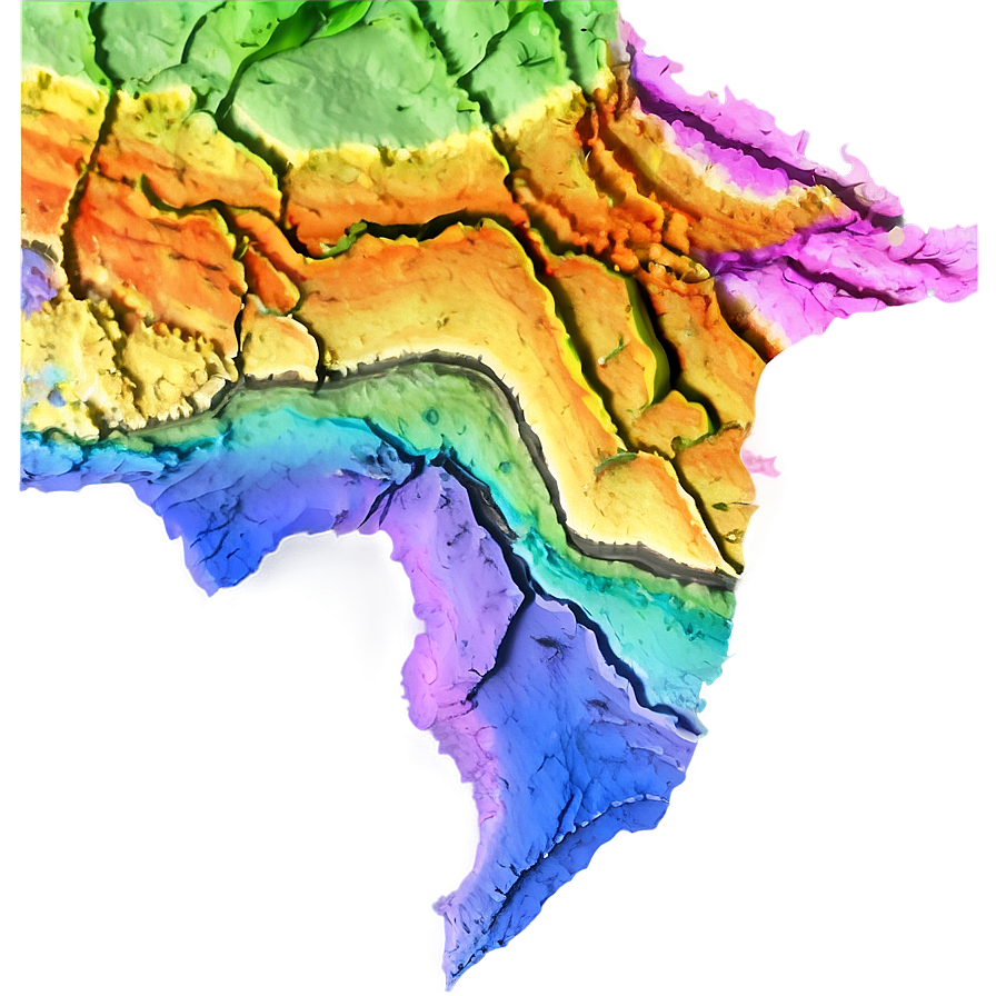 Geological Map Png Dyg25 PNG Image