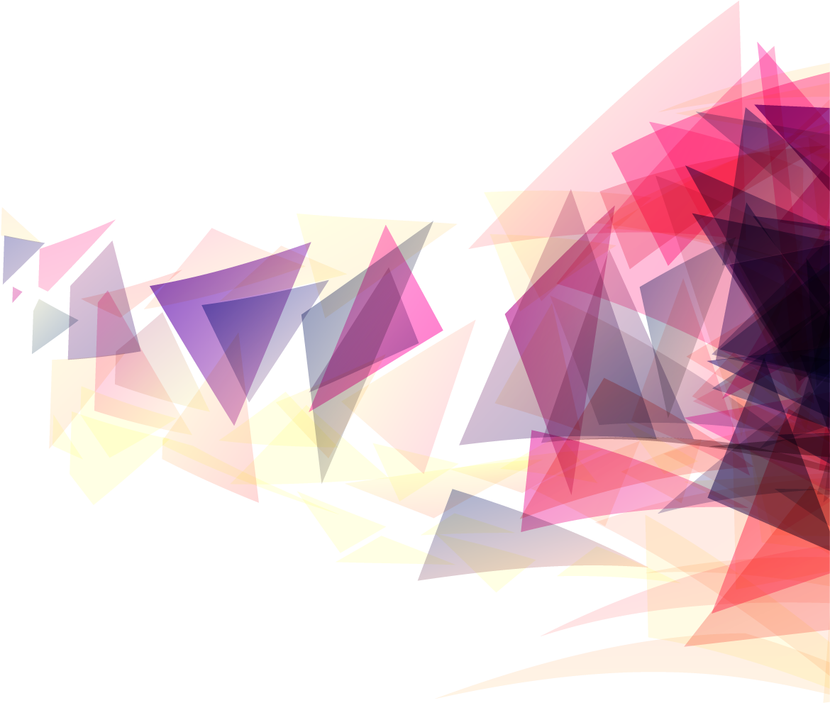 Geometric Abstract Explosion PNG Image