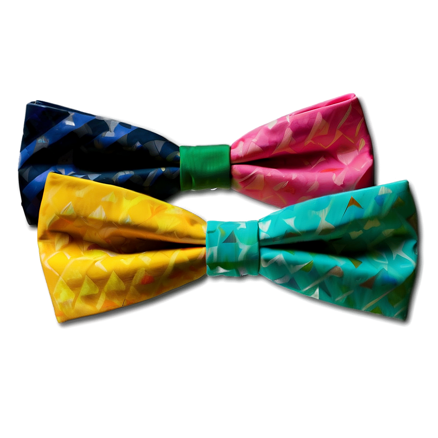 Geometric Bow Tie Png 05252024 PNG Image