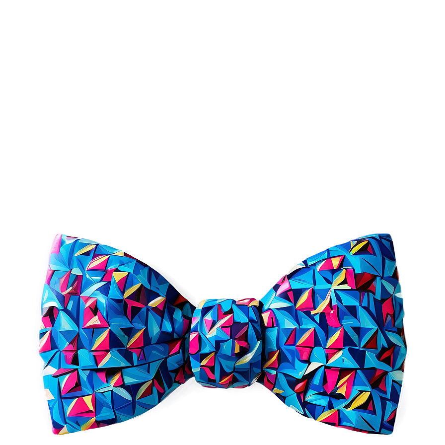 Geometric Bow Tie Png Gya58 PNG Image